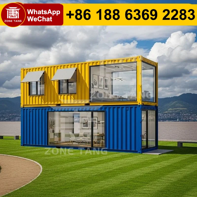 

Плоский пакет Домашний мобильный дом Двойной широкий Изготовленные домики Изготовленные домики Современные крошечные домики Временный корпус Быстрая раскладка