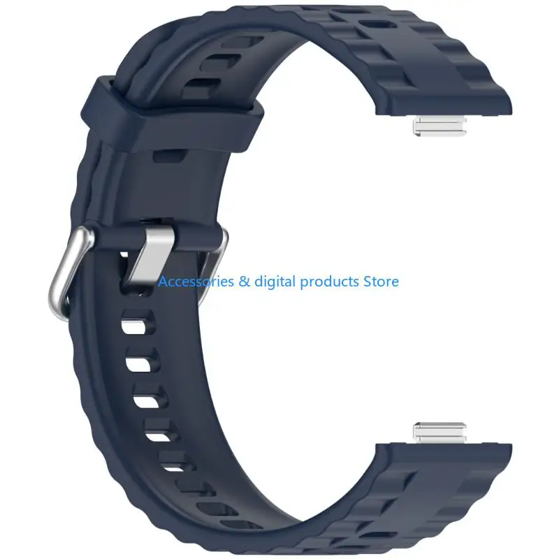 77JD Multiple Color Straps Silicone For Watch Fit 3/4 Smartwatch Watch Bands
