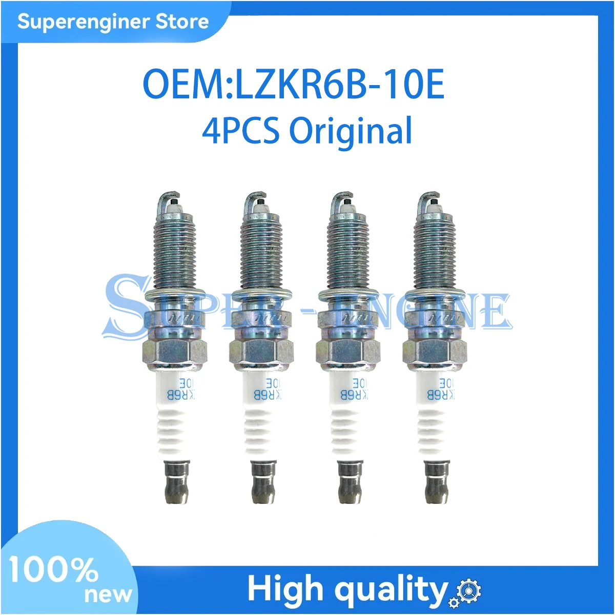 

4 шт. LZKR6B-10E 1578 оригинальная свеча зажигания NGK 18855-10060 для Elantra I20 I30 IX20 Soul CEE'D Rio Cerato Rondo Venga 1.4/1.6L