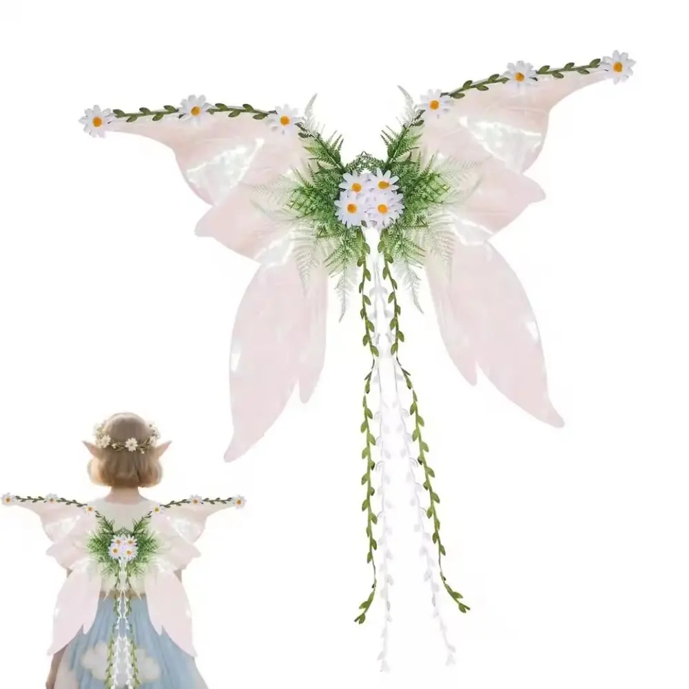 

Creative Flower Butterfly Wing Large Sparkle Cosplay Wing Dress-up Cosplay Props Cosplay Costumes Stage Catwalk Accessory