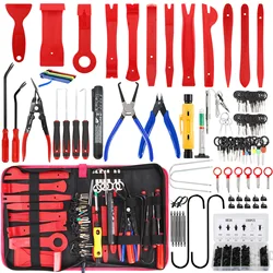 Car Trim Door Clip Panel Interior Dashboard Removal Kit Pry Disassembly Repair Tool Pick Set Audio Cable Pliers Circuit Tester