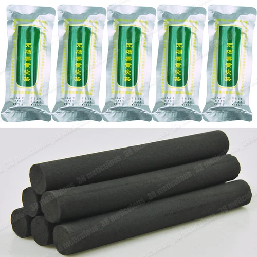 Rollos de artemisa sin humo, paquete sellado, palo de moxibustión, medicina china, terapia Moxa, masaje de acupuntura, cuidado de la salud, 18x130mm