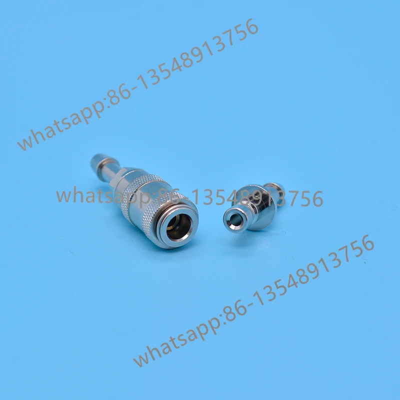 Monitor Blood Pressure Sleeve Sleeve Metal Joint Airway Connector Male Female Factory Direct Sales