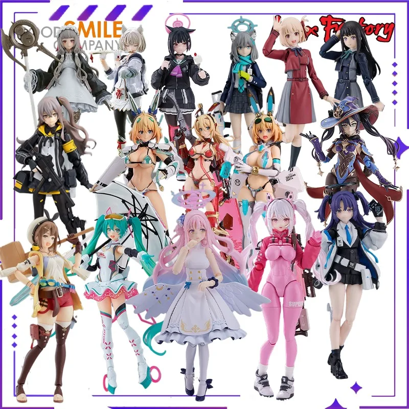 Max Factory Original Doll Series Figma # 636 Blue Archive Holy Garden Unflowers Mobile Doll Model Toy Gift Collection Ornament