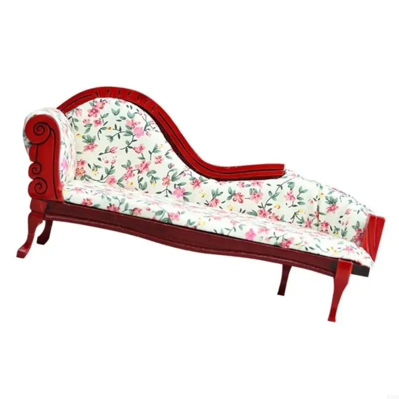 Sala estar muebles cama muebles muñecas en miniatura juego juego accesorios vida escena vida juego