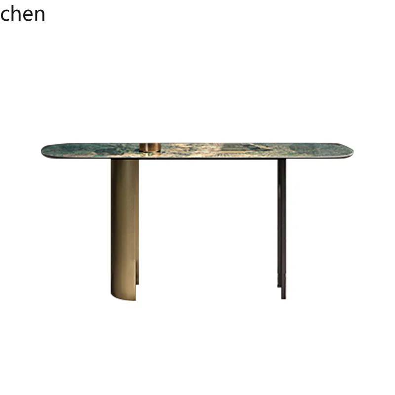 

ZMLModern Minimalist Living Room Wall-mounted Entryway Console Table Green Entryway Table
