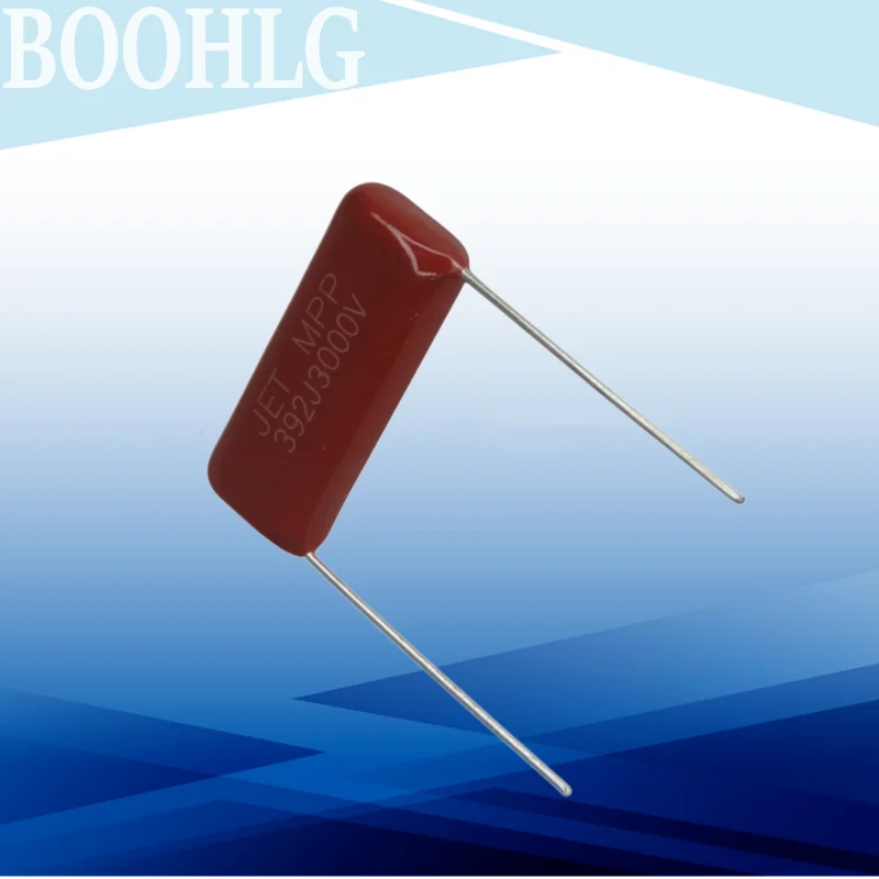 10PCS CBB Thin Film Capacitor 3000V 392J P22 3KV 392 3900P 3.9NF FOOT22MM