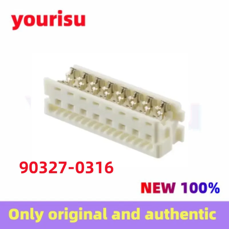 5Pcs/Lot connector 0903270316 90327-0316 903270316 16P socket rubber shell 1.27mm spacing