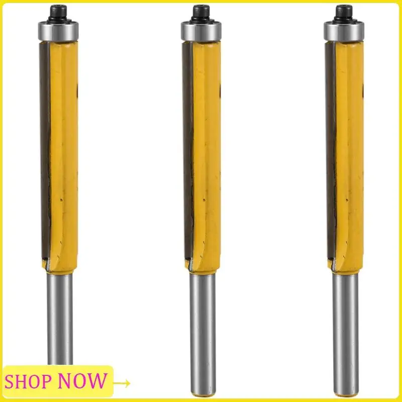 Especial 3X 2 Inch Height Extra Long Flush Trim Router Bit 1/4 Inch X 3/8 Inch Woodworking Milling Cutter For Wood DIY Tool