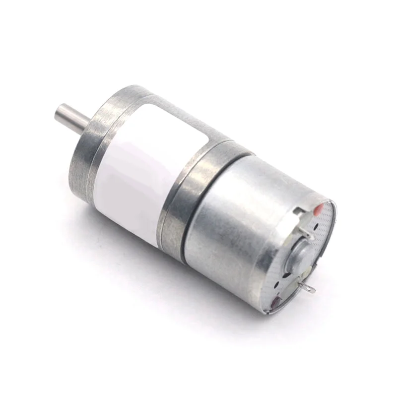 FAST-JGA25-310 Mini DC Gear Motor 3-12V, 7-1818Rpm, High Torque Low Speed, Low Noise Gearboxfor Printers