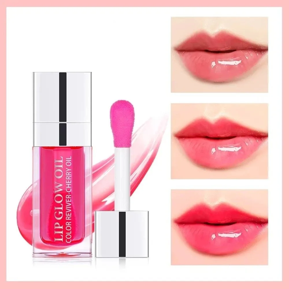 Lasting Jelly Lip Gloss Palette Non-Sticky Cup Water Gloss Glass Mirror Lip Glaze Colorful Toned Lip Frozen Plate Girls