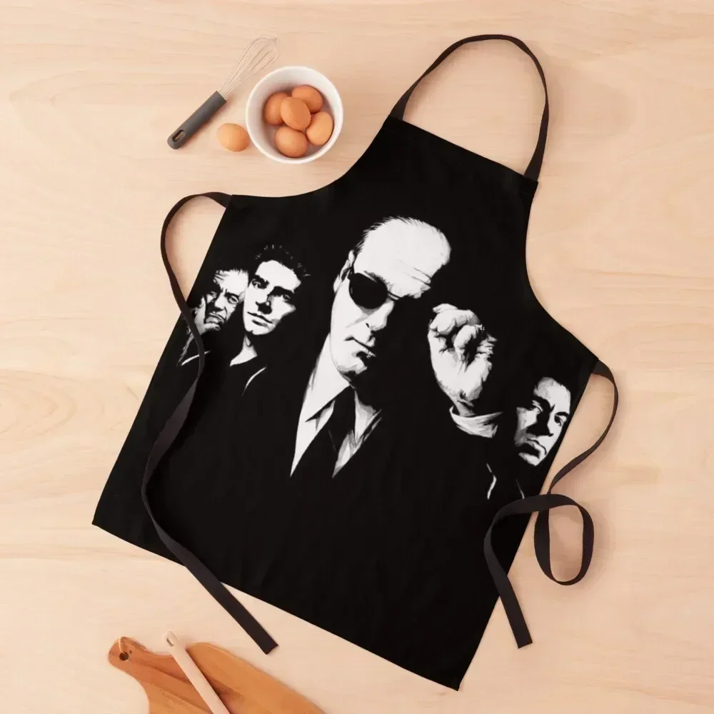 

The Sopranos Apron Kitchen Accessories 2022 House Things For Home And Kitchen Women's Dress professional hairdresser Apron