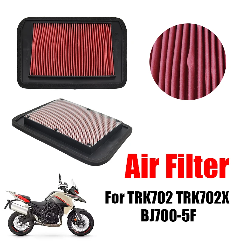 

Air Filter Replacement For Benelli TRK702 TRK702X BJ700-5F TRK 702 X Motorcycle Engine Air Cleaner Inner Element
