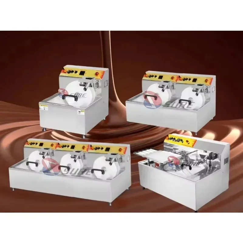 Good Quality Chocolate Coating Machine  to Melt Chocolate Melting Melter Bakery Machine Chocolate Tempering Machine
