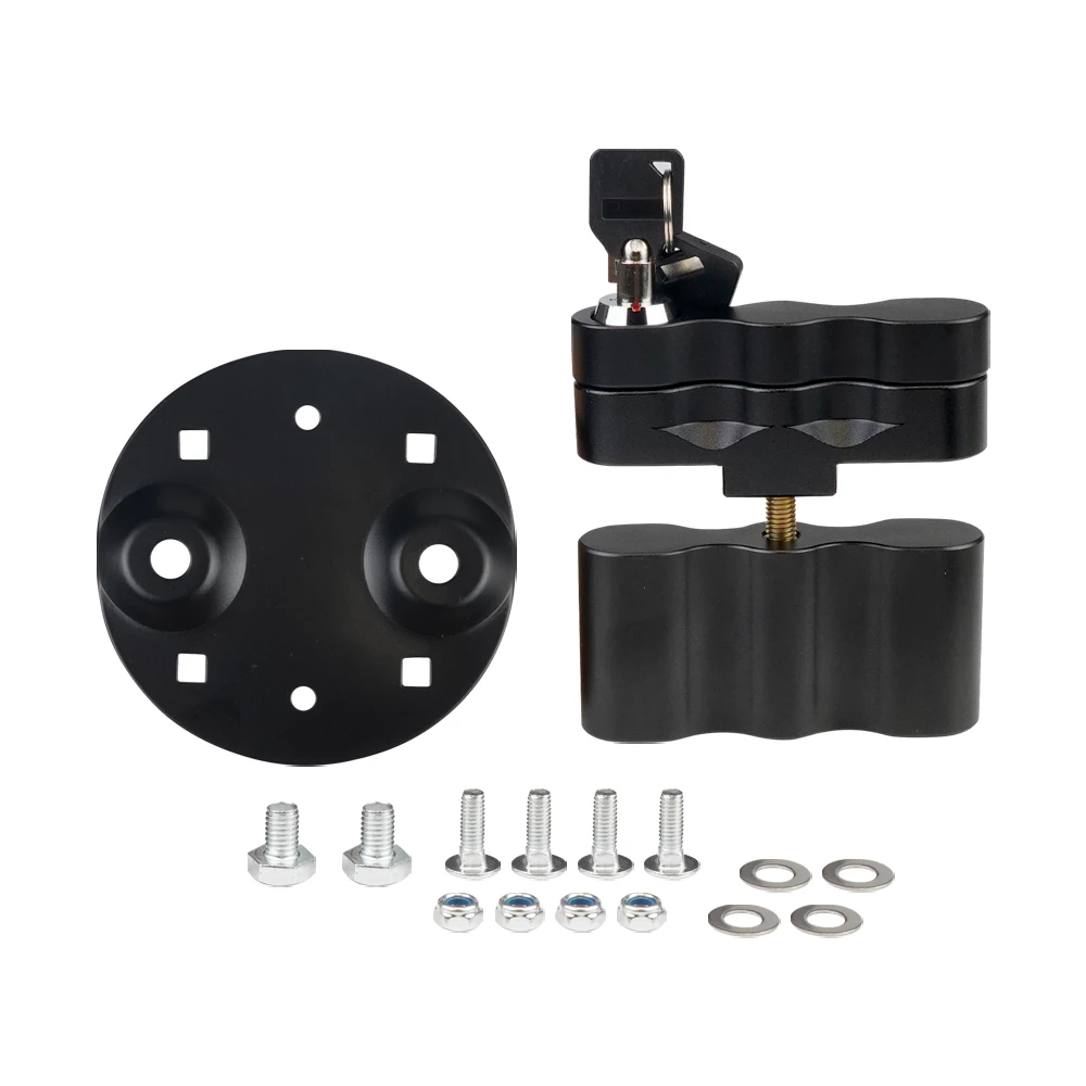 OC-1100A Mount Lock with Keys Locking Pack Mount for RotopaX LOX-PM Fuel Pack or Storage Box and Water Pack Gas Can