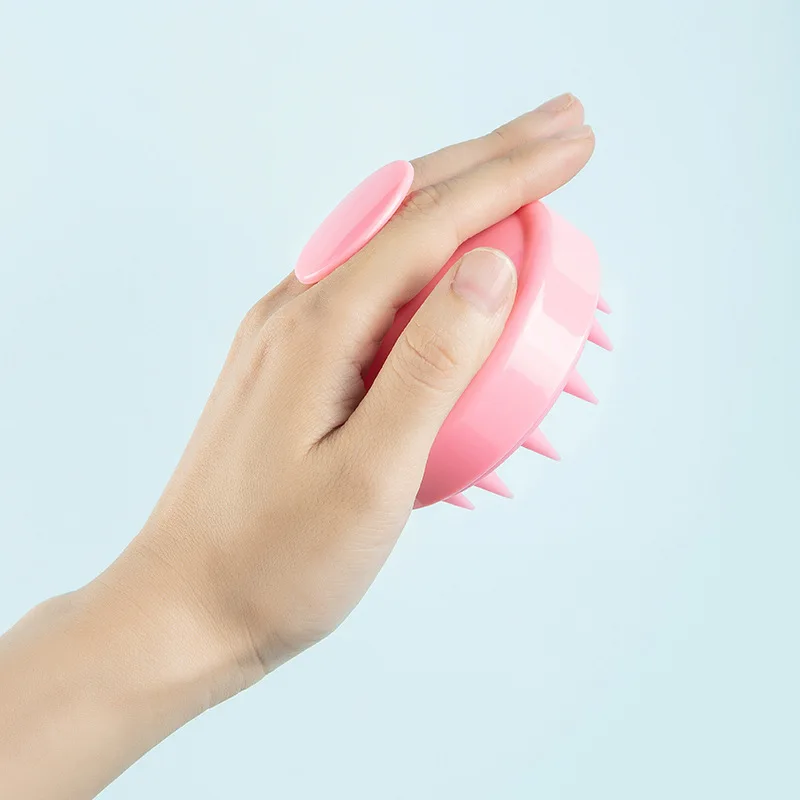 

Новая силиконовая щетка для шампуня, массажная расческа для кожи головы, расческа для мытья волос, массажная щетка для тела, ванна, душ, салон, парикмахерский инструмент