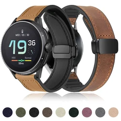 Leather Silicone Strap for SUUNTO RACE/RACE S Band Wristband Bracelet for SUUNTO RACE S 20mm 22mm Strap