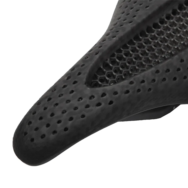

Bicycle Saddle 3D Printed Carbon Fiber Honeycomb Saddle Wide Hollow Comfortable Mountain Road Bike Cylcing Cushion