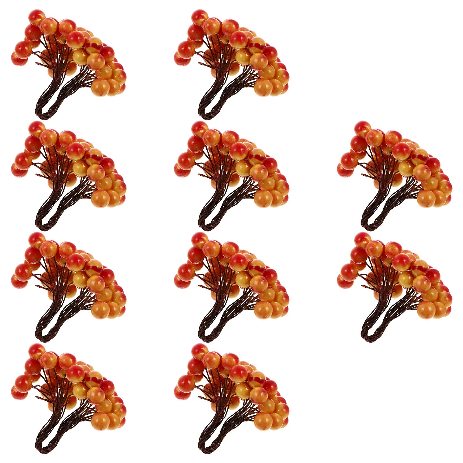 

Simulation Berry Branch Bouquet Artificial Christmas Decor Diy Flower Arrangement Supplies Lifelike Red