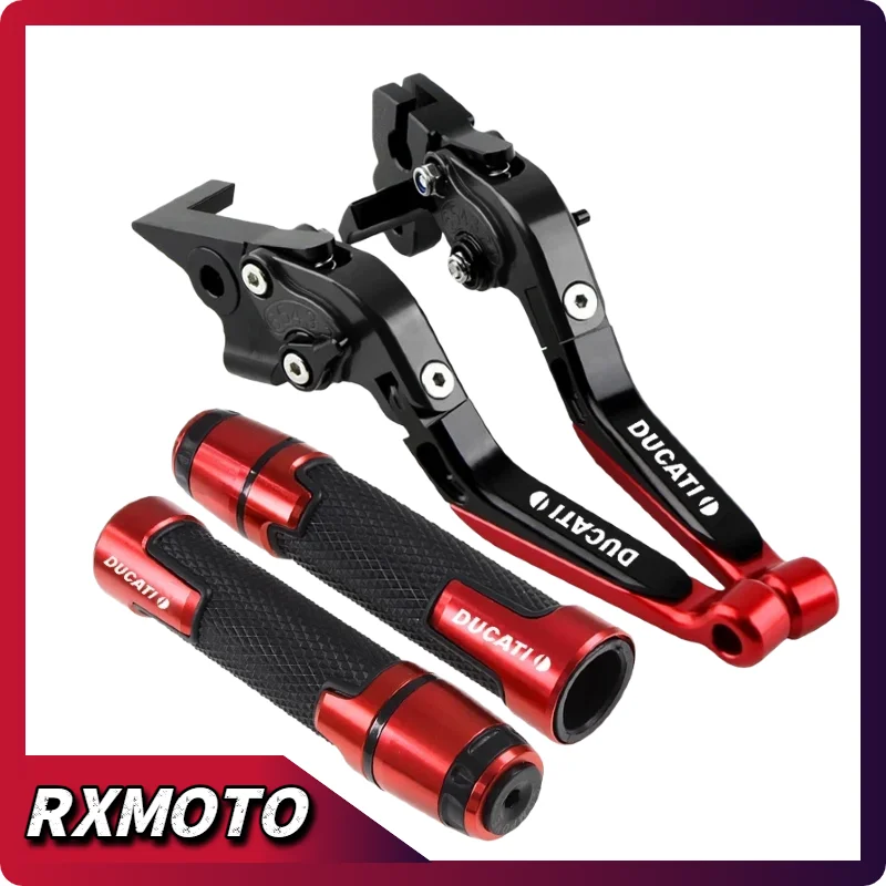 CNC Foldable Extendable Brake and Clutch Levers for Ducati Monster 696 796 695 620 400 Motorcycles