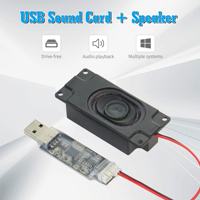 Sound Card USB Audio Interface External PH2.0 Microphone Audio Adapter for PC Laptop Raspberry Pi Jetson Board