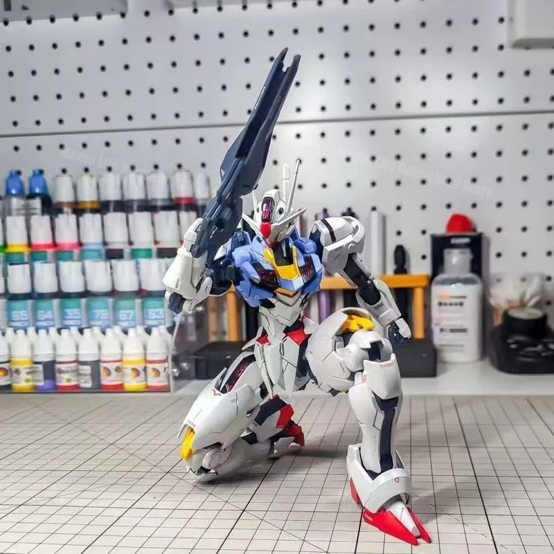 재고 있음 XF KL 모델 MG 1/100 Fm Xvx-016 에어리얼 조립 모델 키트 애니메이션 액션 피규어 로봇 플라스틱 가동형 모델 선물 장난감