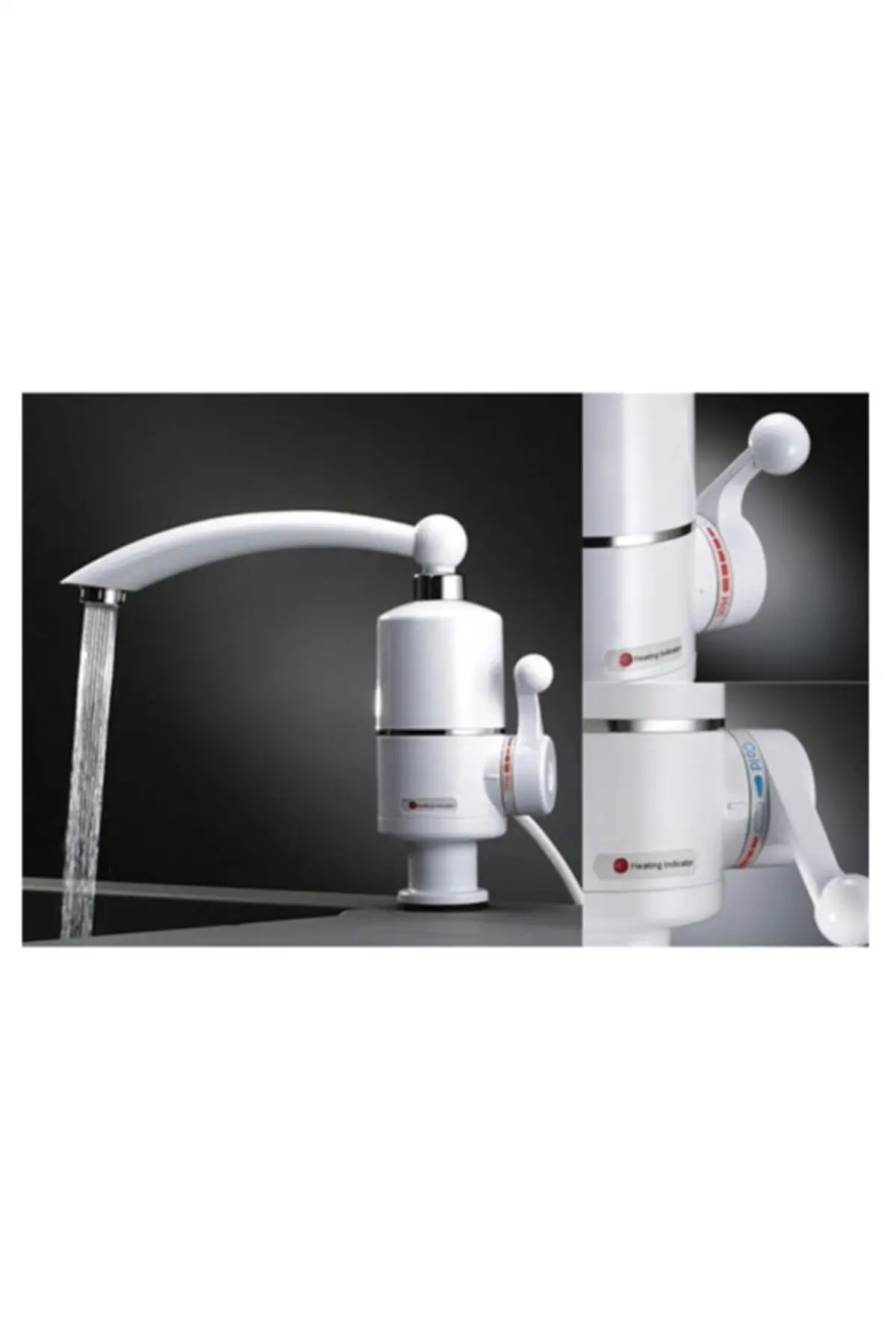 Chauffe-eau électrique instantané, pour robinet, eau chaude