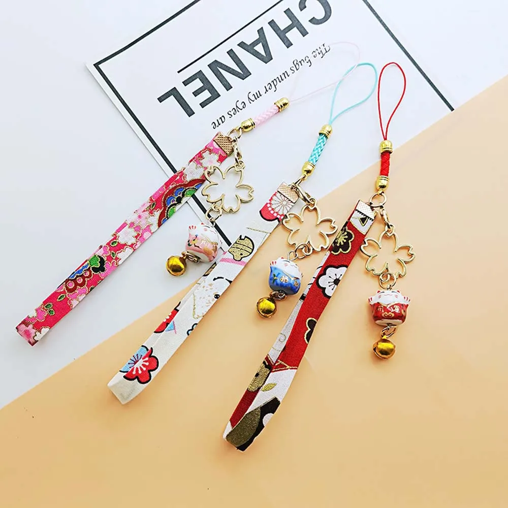 Bell Flower Hanging Cord Daisy Anti-Lost Cell Phone Lanyard Mobile Phone Accessories Mobile Phone Strap Mobile Phone Lanyard