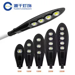30W 50W 100W 150W 200W LED street light garden light outdoor yard lighting waterproof outdoor street light IP65 AC220V