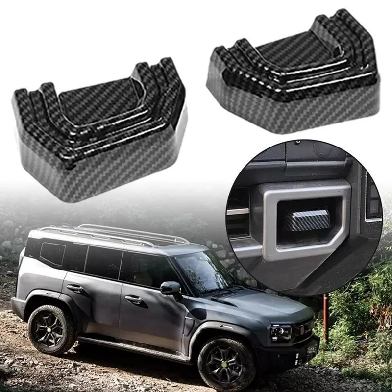 Off-Road Trailer Cover Trim Stickers Trailer Hook Cover Exterior Trim For Chery Jetour Traveler T2