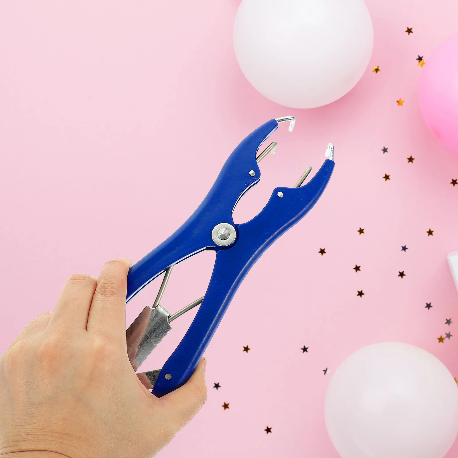 Balloon Opening Clip Ballons Balloons Opener for Home to Filling Children Steel Mouth Expander Kids Confetti DIY Plier Sequins