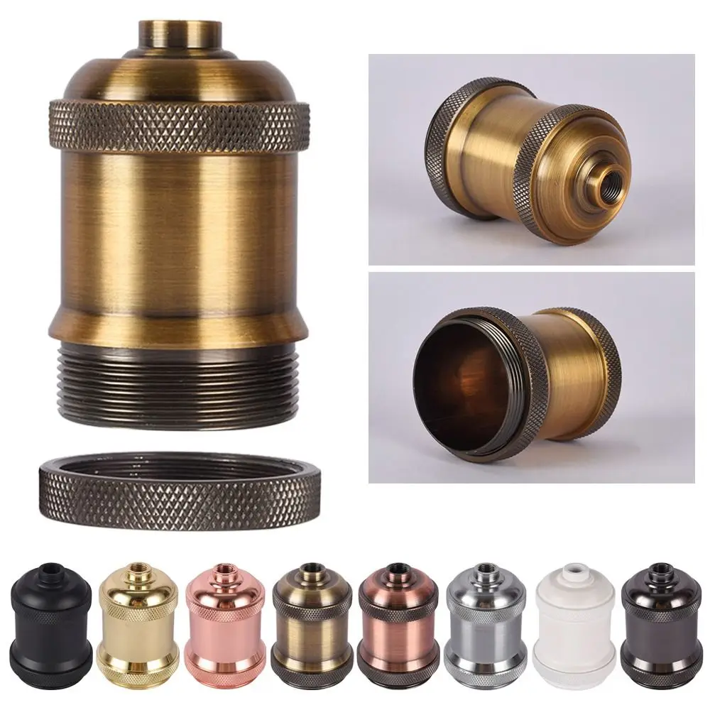 High Quality Antique E27 Vintage Lights Bulb Socket Vintage Durable Light Bulb Holder Lamp Holder Home For decor