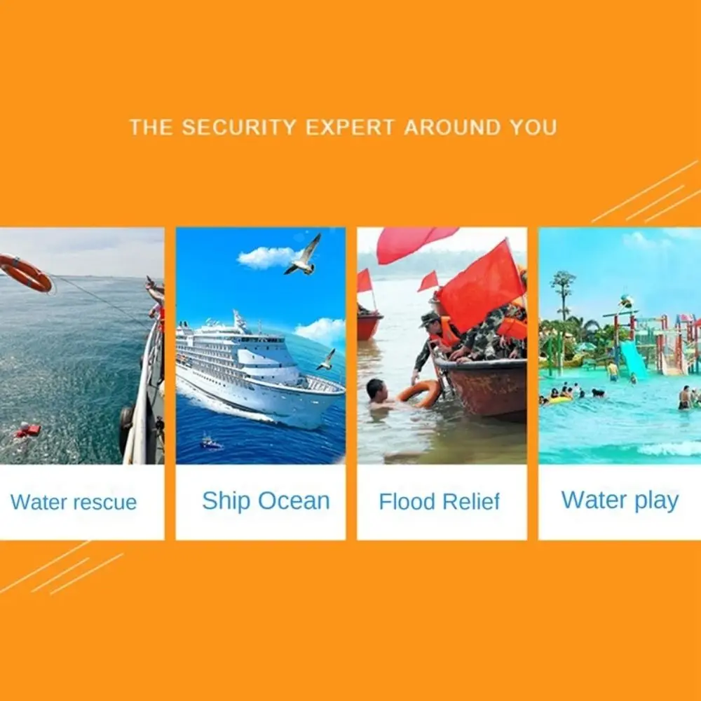 إنقاذ الحياة سترة خفيفة معدات الطوارئ المياه المنشط سترة نجاة خفيفة طويلة المدى الإنقاذ البقاء على قيد الحياة #2