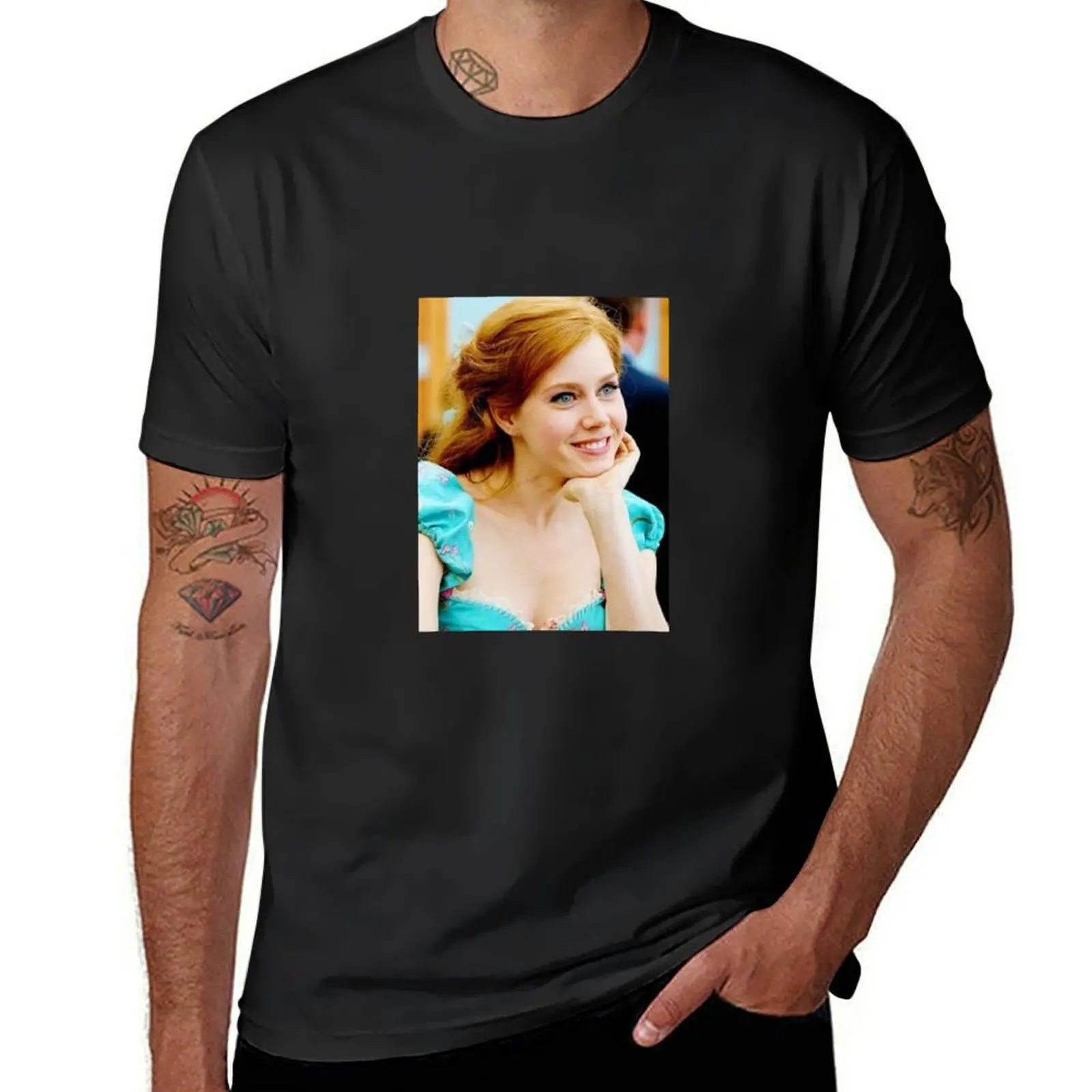 giselle enchanted T-Shirt Short sleeve tee shirts graphic tees slim fit t shirts for men