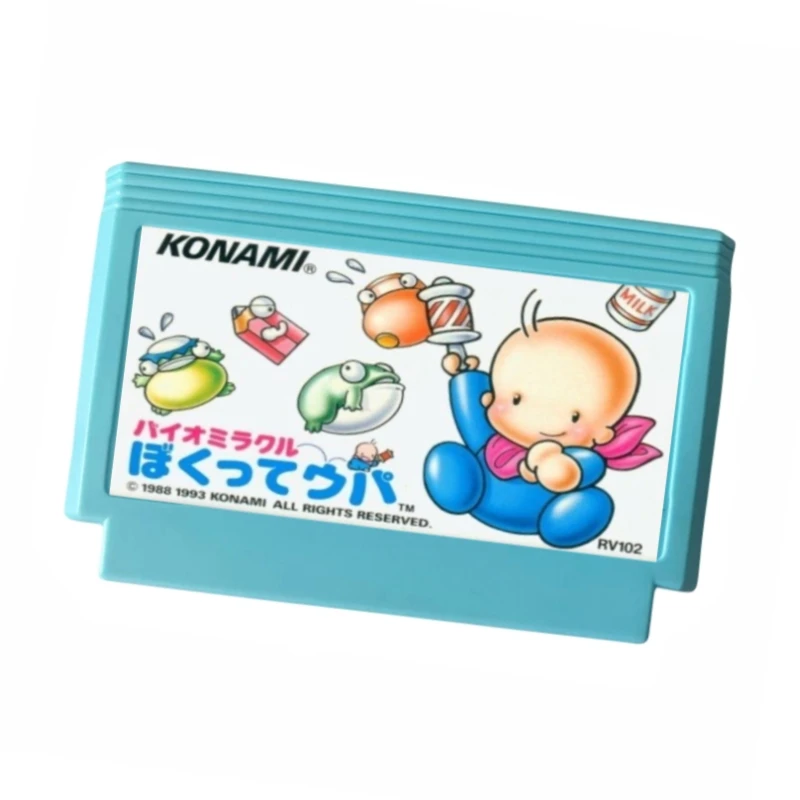 Bio-Miracle Baby Upa английский/японский игровой картридж для консоли FC/NES 60 контактов/72-контактная карта для видеоигр