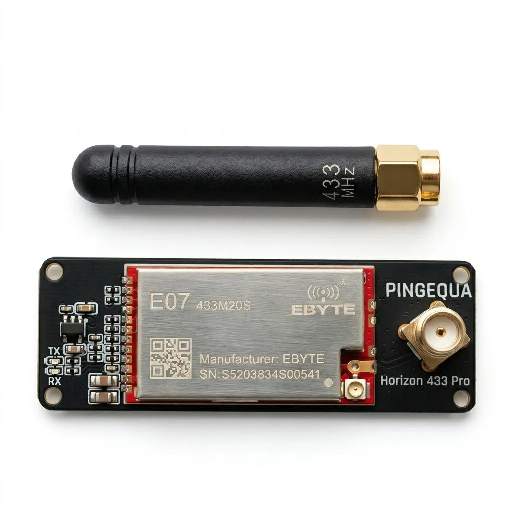 Płytka rozszerzająca Flipper Zero CC1101 433MHz RF Sub-GHz High-Gain, płytka rozszerzająca IoT, Horizon 433 Pro PINGEQUA — zdjęcie produktu 3