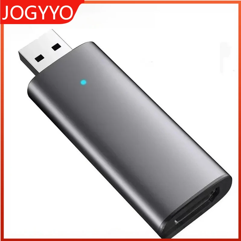 USB 1080P @60FPS HDMI対応TVスティック オーディオビデオキャプチャカード テレビ入出力 DSLRビデオカメラによる放送ライブ録画用