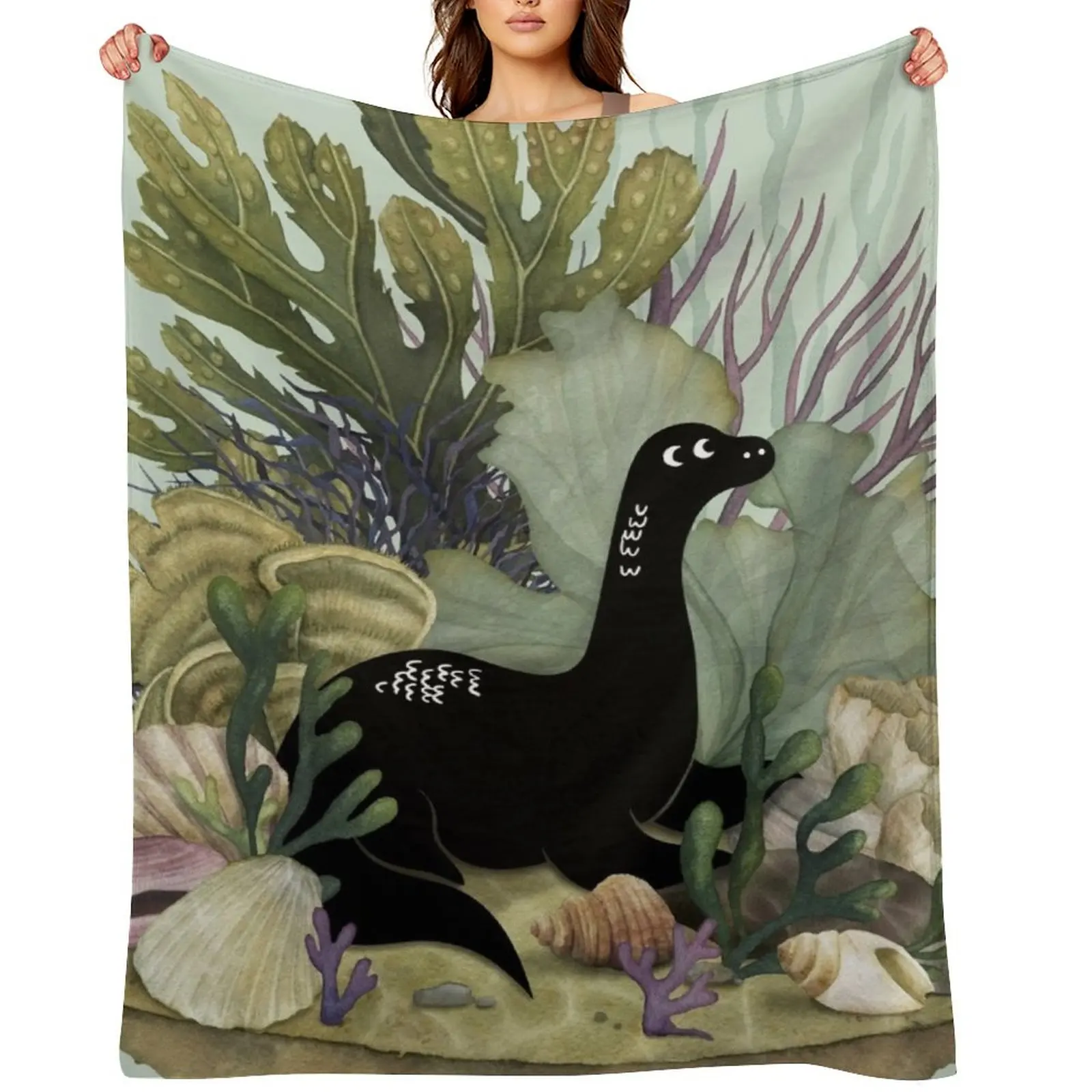 

Tiny Nessie Throw Blanket Hairy Sofas Softest Bed Blankets