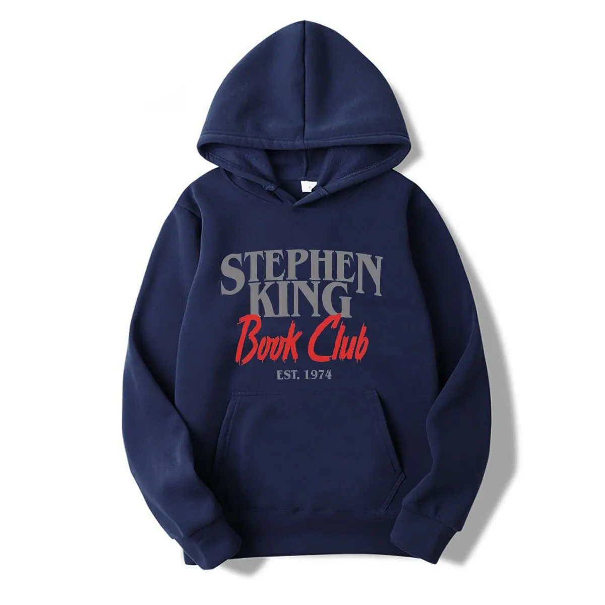 

Толстовки с капюшоном Stephen King Book Club, футболки с рисунком для мальчиков, белые забавные мужские белые толстовки большого размера