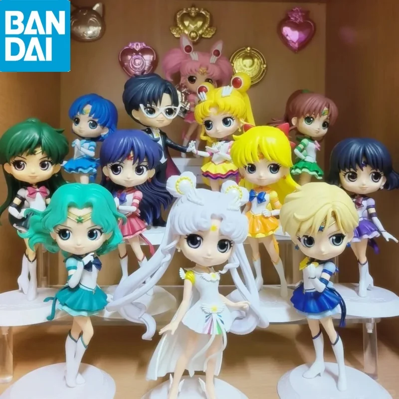 

Bandai Genuine Sailor Moon Banpresto Beautiful Girl Warrior Wedding Dress Hare Ornament Toy Decoration Model Gift Customized