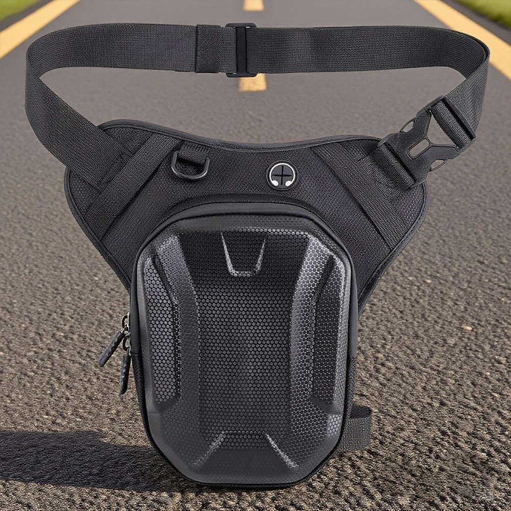 

Motorcycle Leg Bag with Multi Pockets Motorbike Leg Side Bag Drop Leg Bag Multifunctional Leg Pouch for Hiking Traveling Fishing