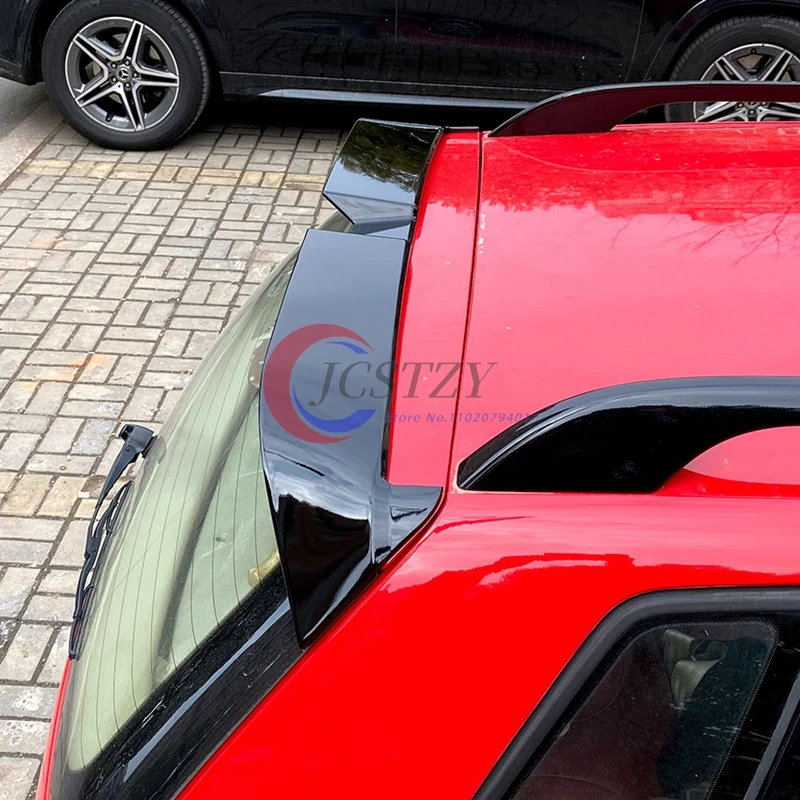 For VW Polo 4 MK4 9N 9N3 Car Rear Roof Spoiler 2003 To 2008 Wing Tuning Top SplitterTuning Exterior Auto Accessories Body Kit view 5
