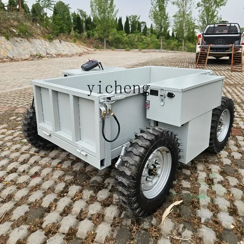 D9- all-terrain remote control four-wheel drive transporter handling electric transporter agricultural transporter