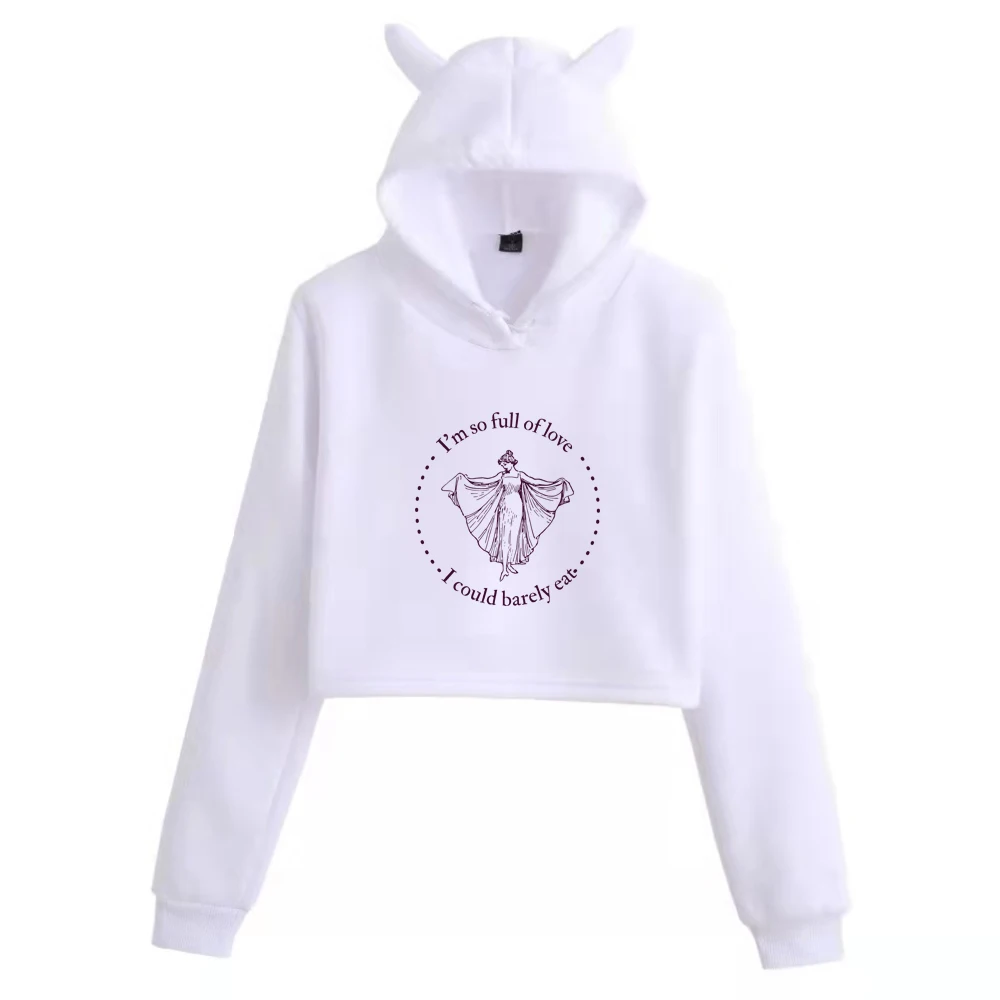 Hozier Hozier Work Song 2024 Cat Ears Hoodie Casual Music Fans Gift Long Sleeve Printing Girls Fashion Clothing Regular