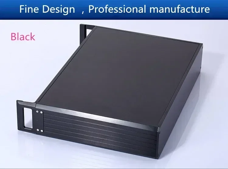 لتقوم بها بنفسك مكبر للصوت 445*89*300 مللي متر 2U الألومنيوم مكبر للصوت الهيكل/الأدوات الهيكل/AMP الضميمة/علبة مكبر للصوت/صندوق DIY