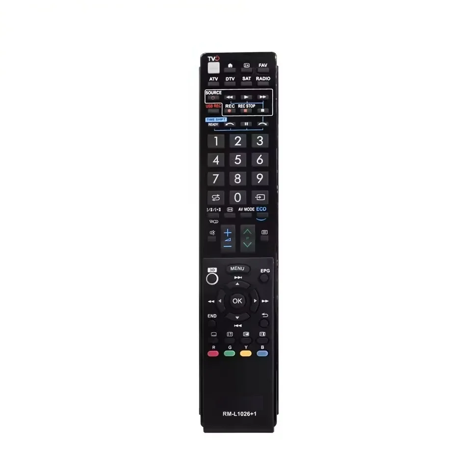 New Remote Control RM-L1026+1 for Sharp TVs Compatible with GA910WJSA LC-60LE822E Remote Control for Sharp Television view 4