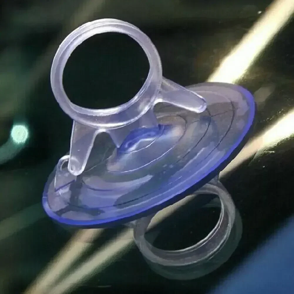 40Pcs Car Glass Windshield Sunshade Suction Cups Small PVC Sucker Car Window Suction Cup Hooks 5mm For Automotive Visor