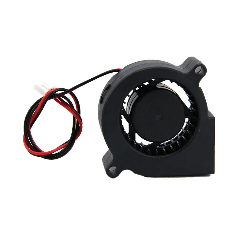 Wentylator dmuchawczy bezszczotkowy 2-pinowy 4cm 5cm 6cm 7cm DC 5V 12V 24V 4020 5015 5020 6015 7530 do chłodzenia drukarki 3D W28 — zdjęcie produktu 5