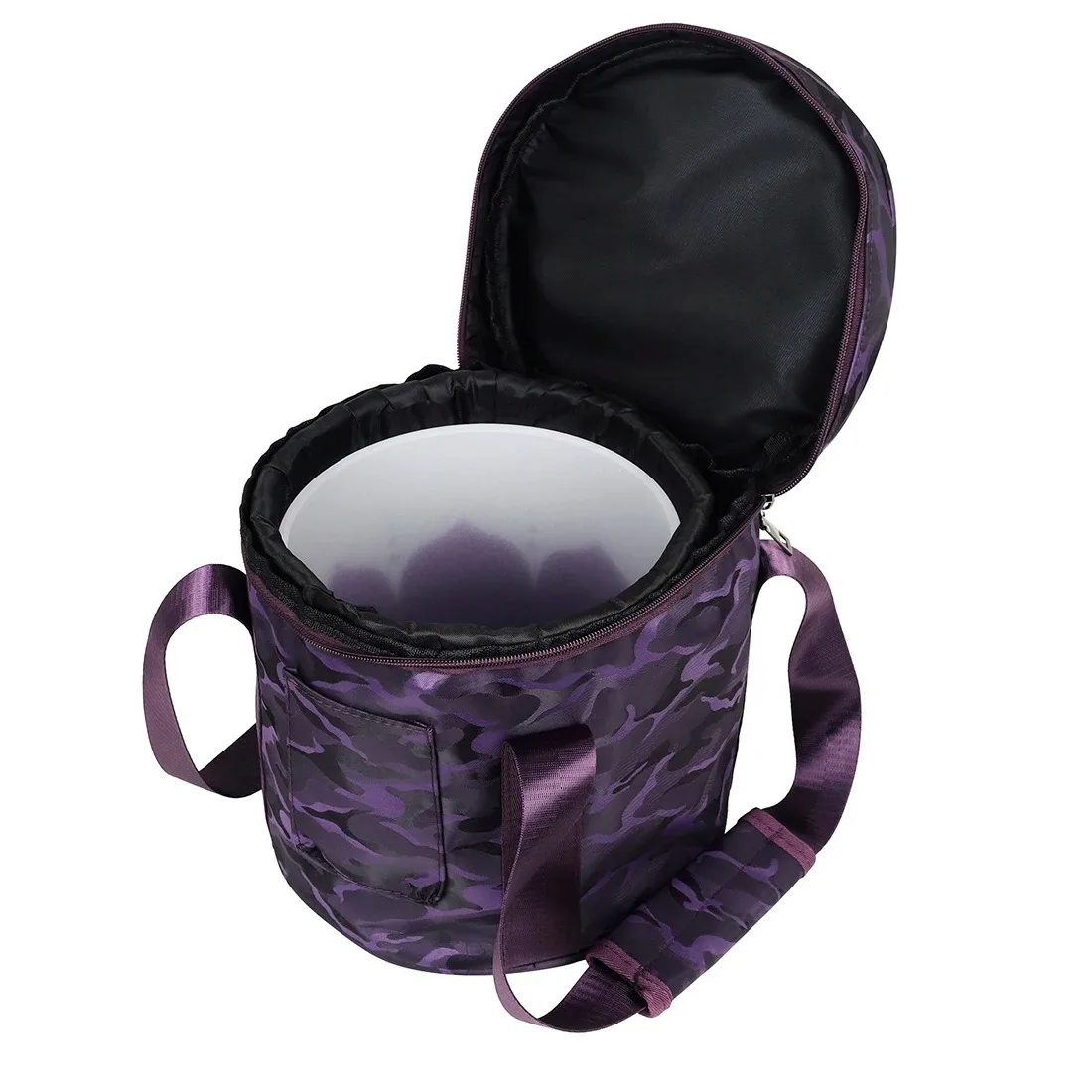 IRIN Singing Bowl Case Purple Crystal Bowl Handbag 8/10/12/14 Inch Crystal Bowls Bag Percussion Instrument Parts & Accessories