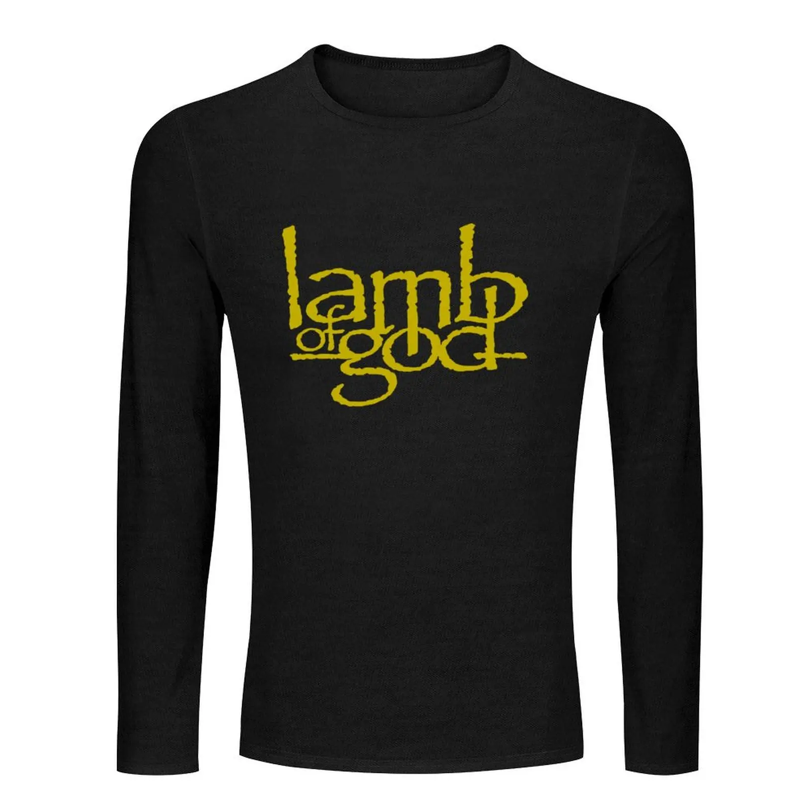 Lamb of God - Golden Long T-Shirt anime clothes Men's t-shirts